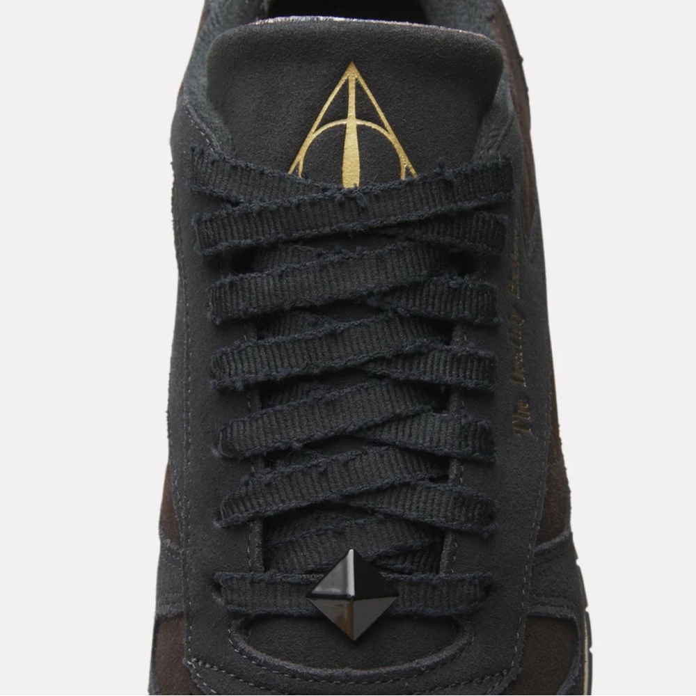 170$ Harry Potter Reebok Classic Leather Deathly Hallows Unisex Shoes 100201817 - Picture 3 of 7